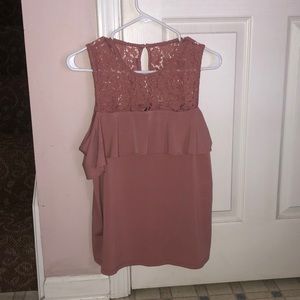 Express mauve blouse